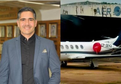 Avión que se precipitó a tierra en Cochabamba pertenece al ministro Oscar Justiniano